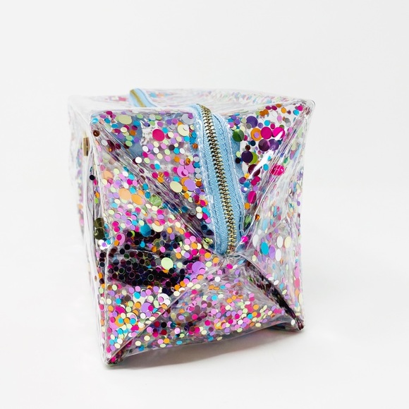 Packed Party Bags Confetti Glitter Essentials Vanity Kit Makeup Bag